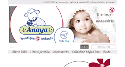 Desktop Screenshot of anaya.ca
